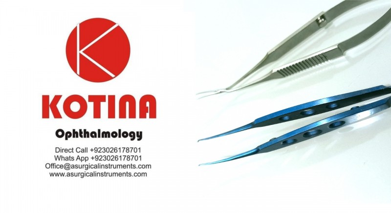 Kotina Eye Instruments - Micro Ophthalmic Instruments - Surgical Instruments promo